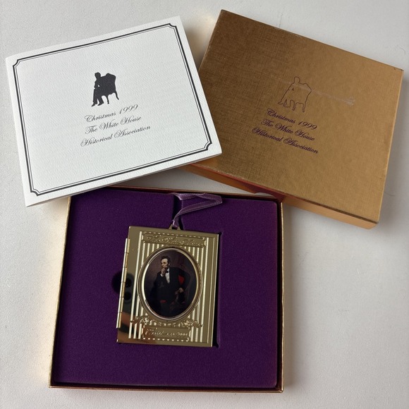 Other - White House Historical Association ornament Vintage 1999 Abraham Lincoln